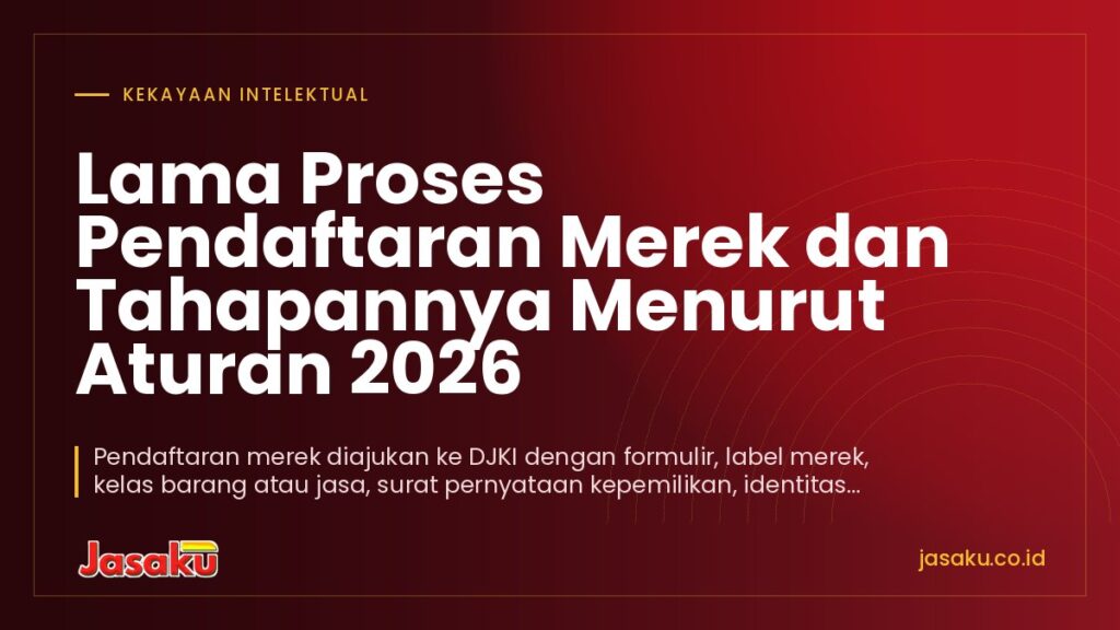 Lama Proses Pendaftaran Merek dan Tahapannya Menurut Aturan 2026